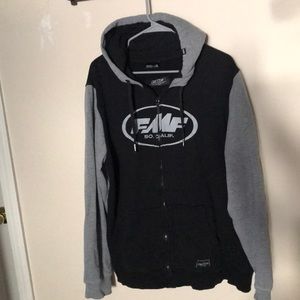 FMF Black and Grey XL Hoodie